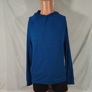 Men' s Xersion Studio Long Sleeve Hoodie Blue Heather Size: Small- New with Tags